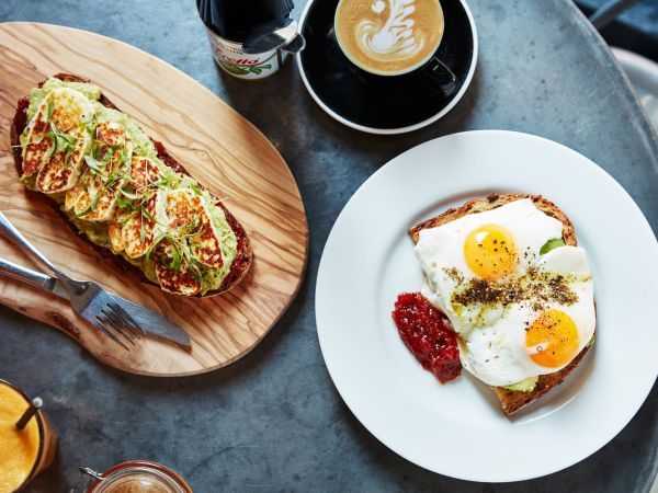 Grab a bite to eat in Bucks!