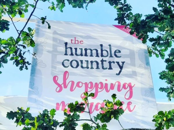 Humble Country shopping marquee at Thame Food Festival 