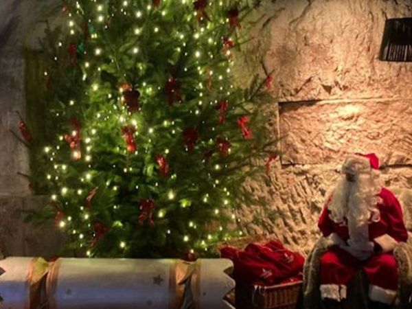 Santa's Grotto in the Hell Fire Caves