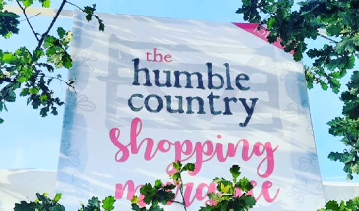Humble Country shopping marquee at Thame Food Festival